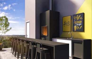 Imagem: A kitnet possui 1 Dormitório, 1 Banheiro, 25m² de Área, Imóvel