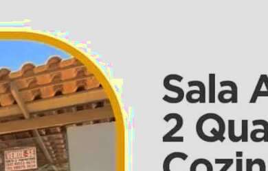 Imagem: A casa possui 2 Dormitórios, 1 Banheiro, 2 Vagas na garagem