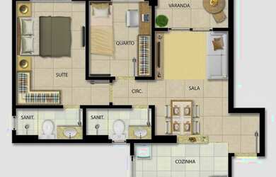 Imagem 8: SALVADOR - Apartamento Padrão - Santa Teresa