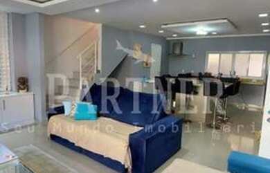 Imagem: A casa em condomínio possui 4 Dormitórios, 3 Banheiros, 2