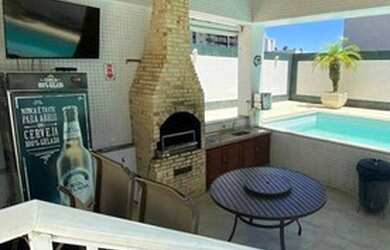 Imagem: O apartamento possui 4 Dormitórios, 5 Banheiros, 3 Vagas na