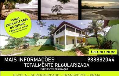 Imagem: A casa possui 4 Dormitórios, 4 Banheiros, 2 Vagas na garagem