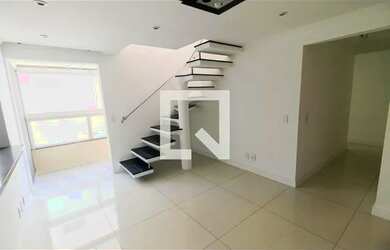 Imagem: O apartamento na cobertura possui 2 Dormitórios, 2 Banheiros