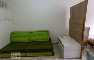 Imagem: O apartamento possui 1 Dormitório, 1 Banheiro, 1 Vaga na garagem