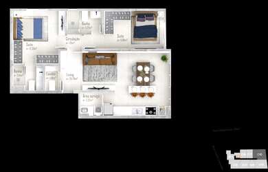 Imagem 2: FLORIANóPOLIS - Apartamento Padrão - Trindade