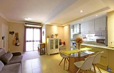 Imagem: O apartamento na cobertura possui 3 Dormitórios, 3 Banheiros