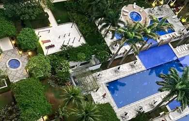 Imagem: O apartamento na cobertura possui 3 Dormitórios, 3 Banheiros