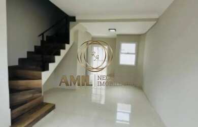 Imagem: A casa em condomínio possui 2 Dormitórios, 2 Banheiros, 1