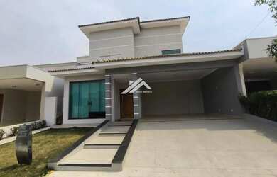 Imagem: A casa em condomínio possui 4 Dormitórios, 5 Banheiros, 2