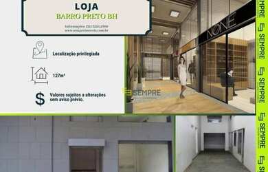 Imagem: Lojas à venda, 127 m² - Barro Preto - Belo Horizonte/MG