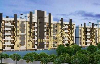 Imagem: O apartamento possui 1 Dormitório, 1 Banheiro, 1 Vaga na garagem