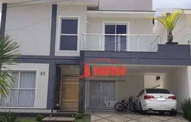 Imagem: A casa em condomínio possui 4 Dormitórios, 5 Banheiros, 4