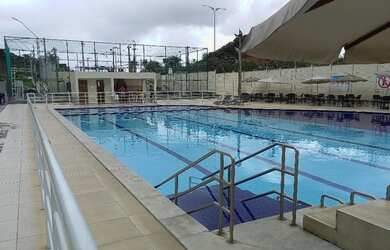 Imagem: O apartamento possui 2 Dormitórios, 1 Banheiro, 1 Vaga na garagem