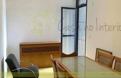 Imagem: O apartamento possui 1 Dormitório, 1 Banheiro, 1 Vaga na garagem