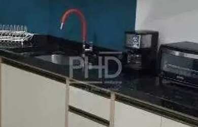 Imagem: O apartamento possui 1 Dormitório, 1 Banheiro, 35m² de Área