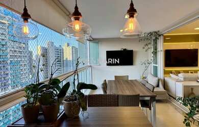 Imagem: O apartamento possui 3 Dormitórios, 5 Banheiros, 4 Vagas na