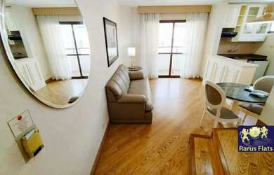 Imagem: O studio possui 1 Dormitório, 1 Banheiro, 1 Vaga na garagem