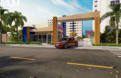 Imagem: O apartamento possui 2 Dormitórios, 2 Banheiros, 1 Vaga na