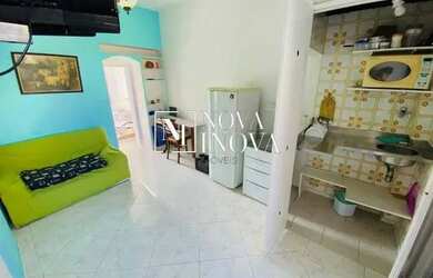 Imagem: A kitnet possui 1 Dormitório, 1 Banheiro, 28m² de Área e