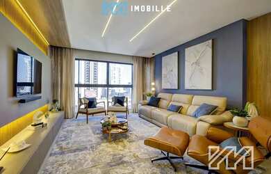 Imagem: O apartamento possui 4 Dormitórios, 5 Banheiros, 3 Vagas na