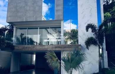 Imagem: A casa em condomínio possui 4 Dormitórios, 5 Banheiros, 4