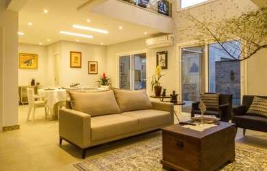 Imagem: A casa em condomínio possui 3 Dormitórios, 3 Banheiros, 2