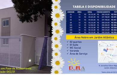 Imagem: Apartamento para venda tem 53 metros quadrados com 2 quartos
