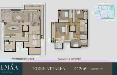 Imagem 9: Apartamento 4 suítes 4 vagas - Vizinho ao Graciosa Country Club