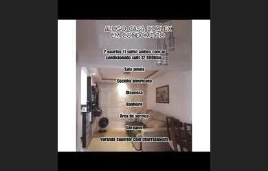 Imagem: A casa em condomínio possui 2 Dormitórios, 2 Banheiros, 1