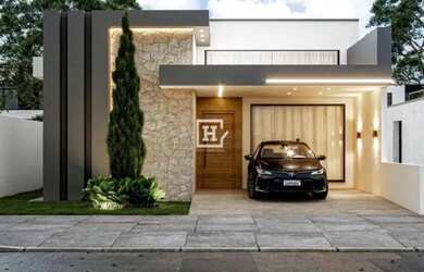 Imagem: A casa em condomínio possui 3 Dormitórios, 2 Banheiros, 2