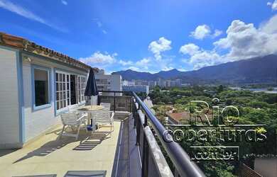 Imagem: O apartamento na cobertura possui 5 Dormitórios, 5 Banheiros