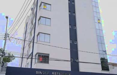 Imagem: O apartamento possui 1 Dormitório, 1 Banheiro, 1 Vaga na garagem