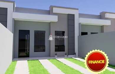 Imagem: A casa possui 2 Dormitórios, 2 Banheiros, 1 Vaga na garagem