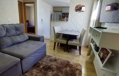 Imagem: O apartamento possui 2 Dormitórios, 1 Banheiro, 2 Vagas na