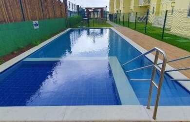 Imagem: O apartamento possui 2 Dormitórios, 1 Banheiro, 1 Vaga na garagem