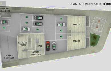 Imagem 11: Apartamento Padrão para Venda em Morrotes Tubarão-SC