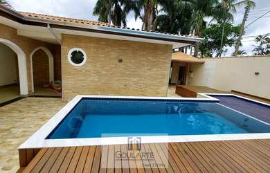 Imagem 3: Casa Alto Padrão com 4 suítes e lazer à venda em Guarujá/SP