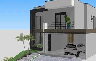 Imagem 3: Venda Casa com 215,00 m², 3 dormitório s , 4 vaga s . Residencial Santa...