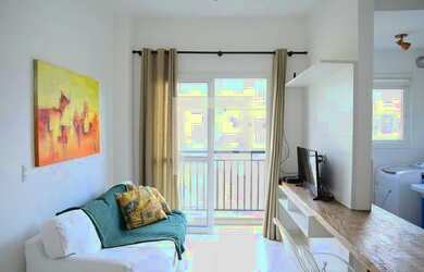 Imagem: O studio possui 1 Dormitório, 1 Banheiro, 1 Vaga na garagem