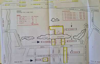 Imagem: O terreno possui 122.120m² de Área e está localizado em