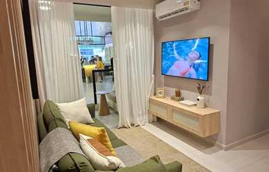 Imagem: O apartamento possui 3 Dormitórios, 1 Banheiro, 1 Vaga na garagem