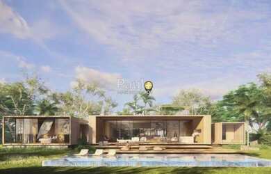 Imagem: A casa em condomínio possui 5 Dormitórios, 1 Banheiro, 5 Vagas