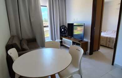 Imagem: O apartamento possui 1 Dormitório, 1 Banheiro, 1 Vaga na garagem