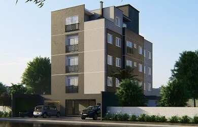 Imagem: O apartamento possui 2 Dormitórios, 1 Banheiro, 1 Vaga na garagem