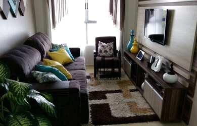 Imagem: O apartamento possui 3 Dormitórios, 1 Banheiro, 1 Vaga na garagem