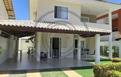 Imagem: A casa em condomínio possui 4 Dormitórios, 2 Banheiros, 2