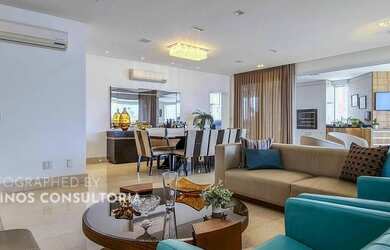Imagem: O apartamento possui 4 Dormitórios, 5 Banheiros, 5 Vagas na