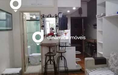 Imagem: A kitnet possui 1 Dormitório, 1 Banheiro, 30m² de Área e