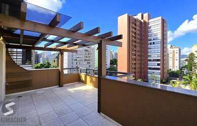 Imagem 9: Cobertura em Petrópolis. Churrasqueira, Guarda roupa, Lareirae2 Vagas...