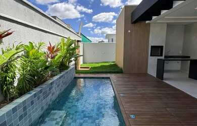 Imagem 6: Casa Em Condomínio na Cidade Alpha-TERRAS 04 - de 220m² Sendo 4 Suítes...